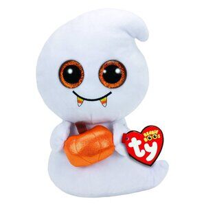 Ty Large Beanie Boos Halloween Plush Scream the Ghost 9"(23cm)New w/Tag